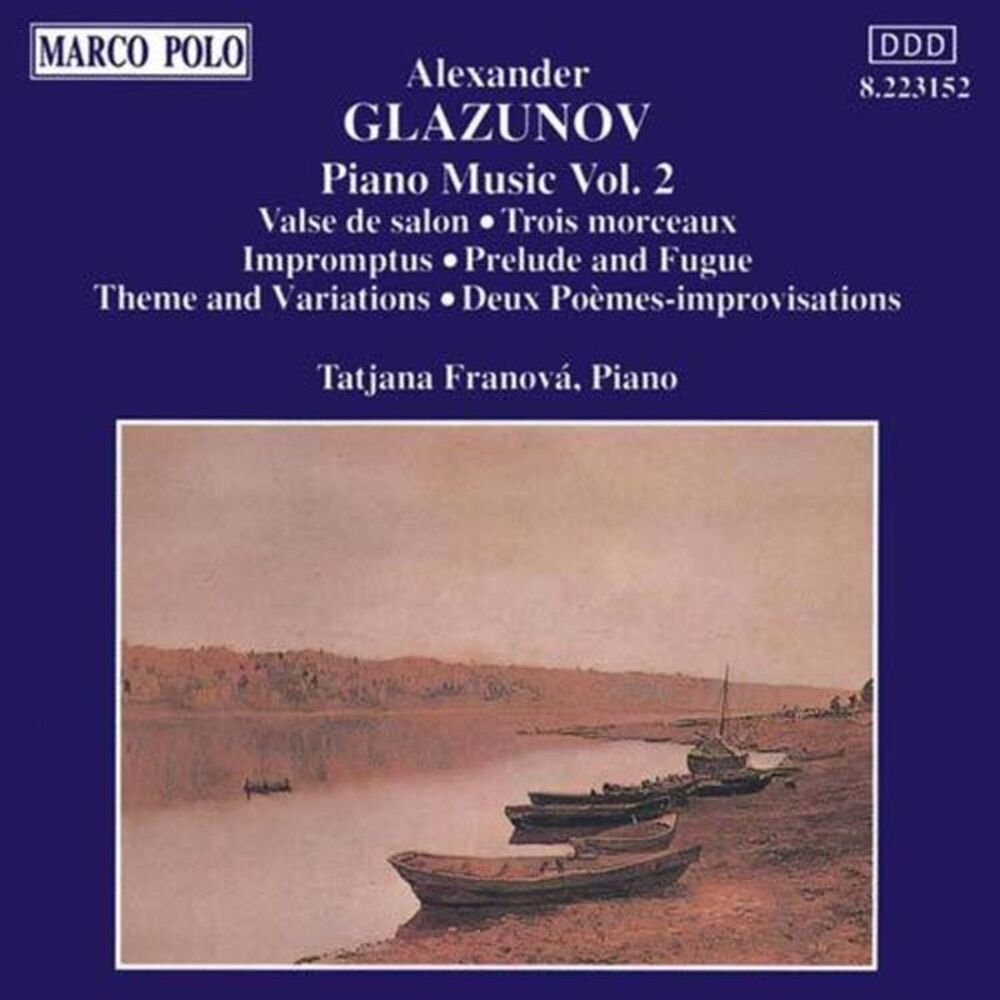 Glazunov / Franova - Valse De Salon / Trois Morceaux  CD